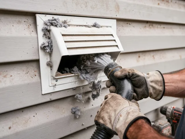 Professional dryer vent cleaning by Temescal Valley Dryer Vent Cleaning in Temescal Valley