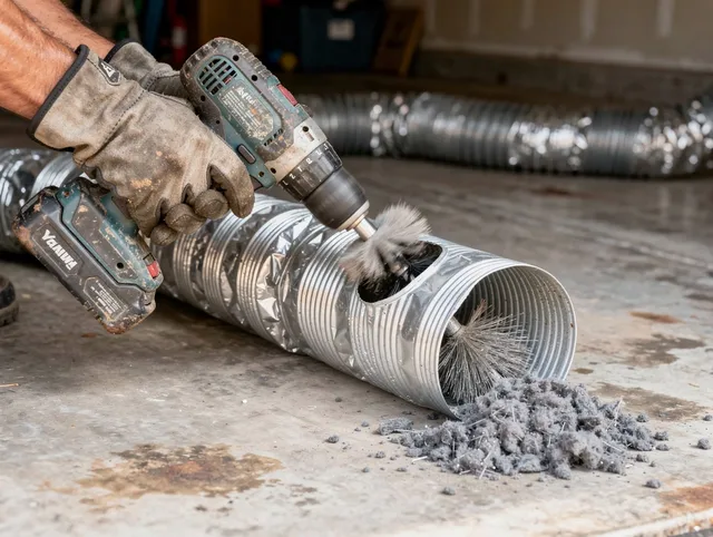 Professional duct cleaning by Temescal Valley Dryer Vent Cleaning in Temescal Valley