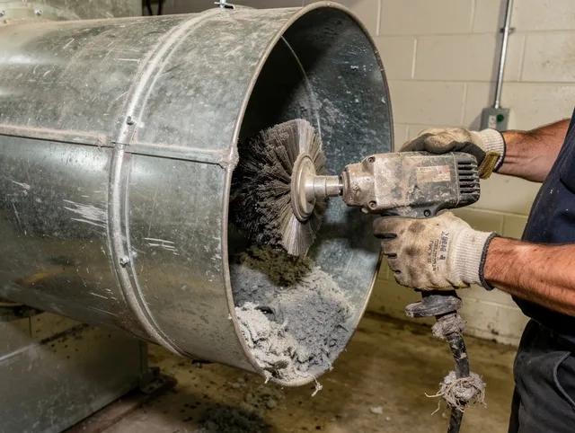 Industrial-grade dryer vent cleaning by Temescal Valley Dryer Vent Cleaning in Temescal Valley